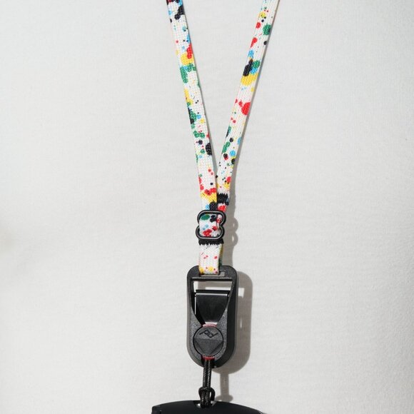 Slim 32" Paint Splash Pattern Camera Neck Strap for Fujifilm Disposable Camera - Picture 6 of 9